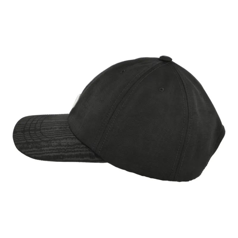 Marine Serre Recycled Polyester, Polyester, Viscose, Cupro, Zinc Alloy Baseball Caps Women's Black-3