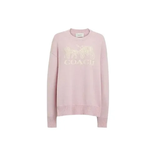 COACH Sweaters Women's Pink