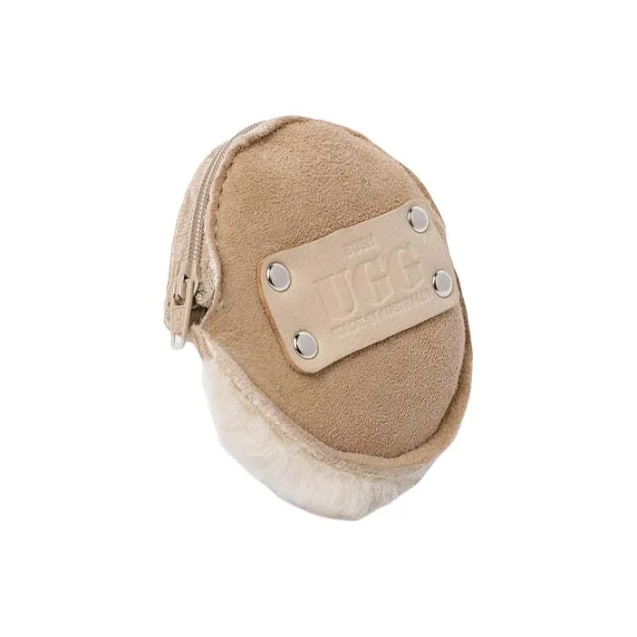 UGG Shearling Wallet Unisex Sand-2