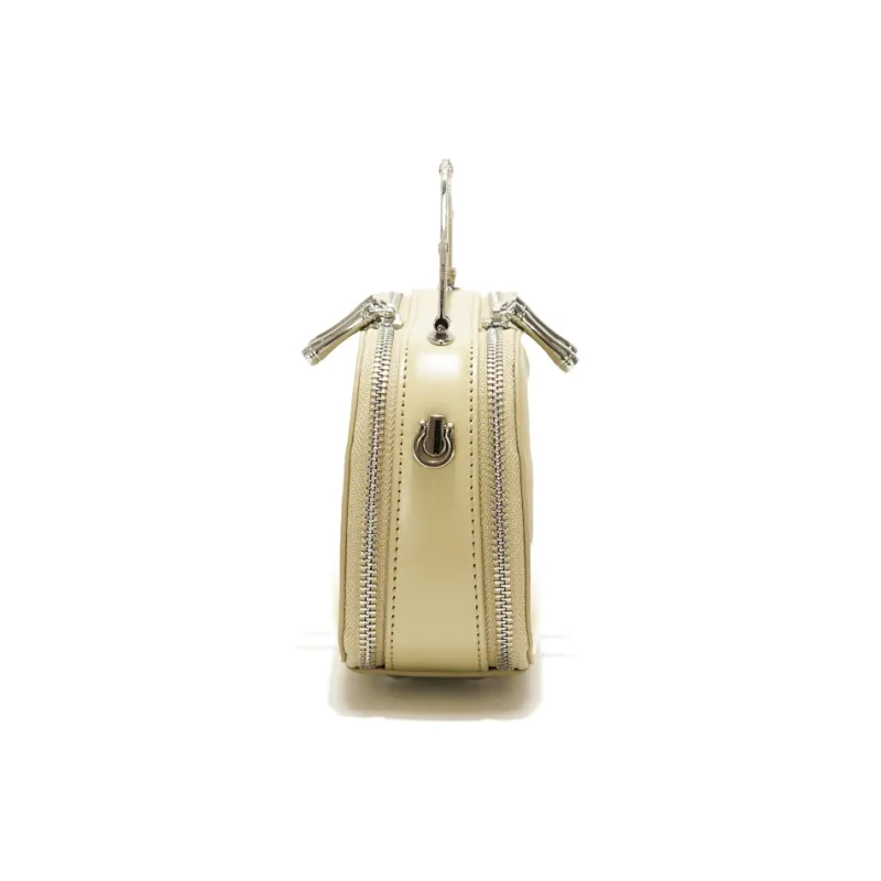 GXFMOD Cow Leather One Shoulder Handbag Small Size Women's Multicolor-4