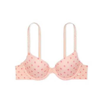 VICTORIA'S SECRET Bra Women's Pink Polka Dot