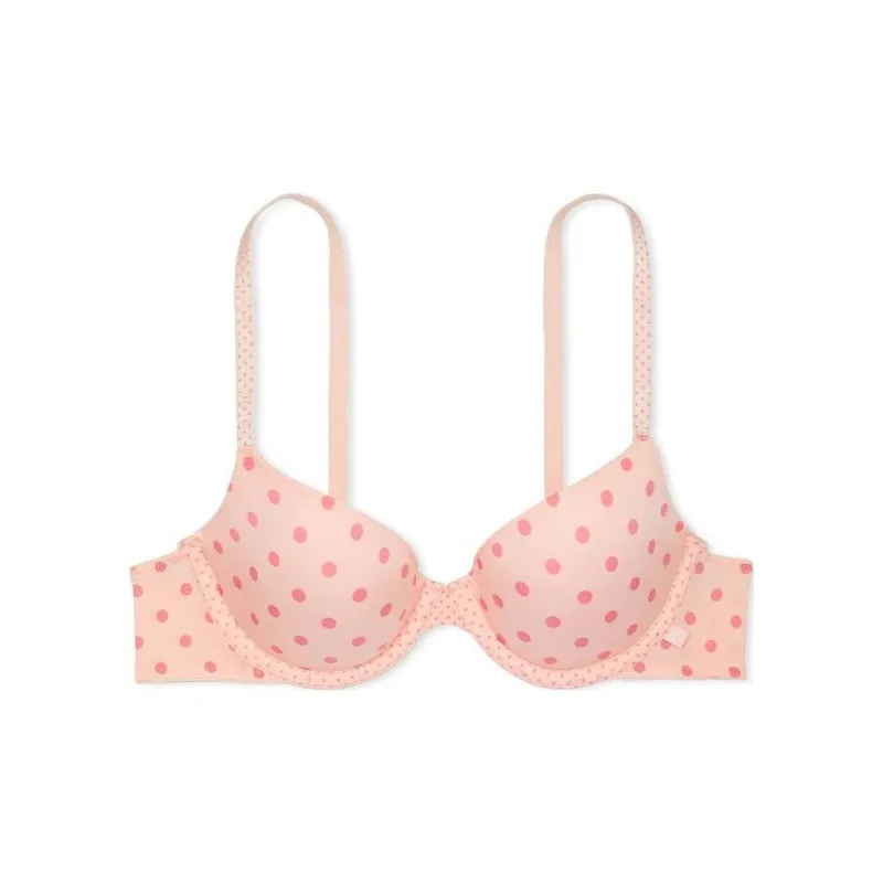 VICTORIA'S SECRET Bra Women's Pink Polka Dot-0