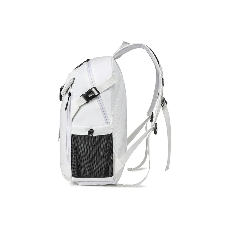 KMV Polyester Backpack Unisex Black/White-23