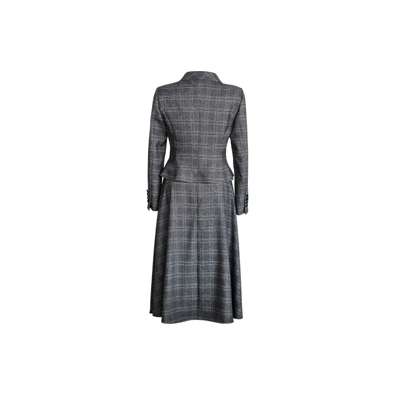 ROEYSHOUSE Skirt Set Women's Plaid-1