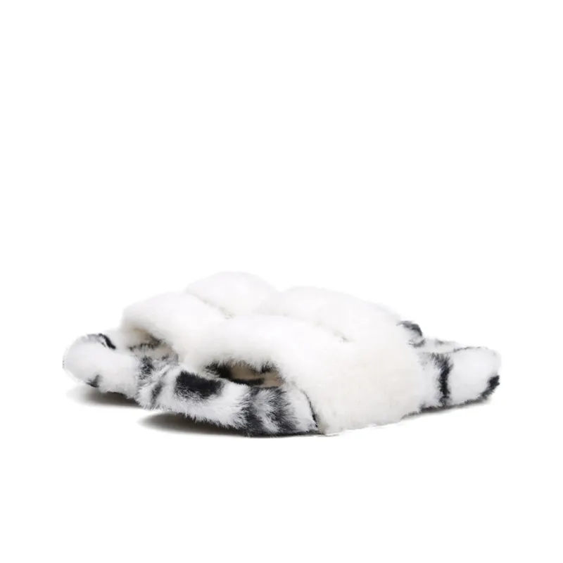 HOTMARZZ Slide Slippers Women's White-2