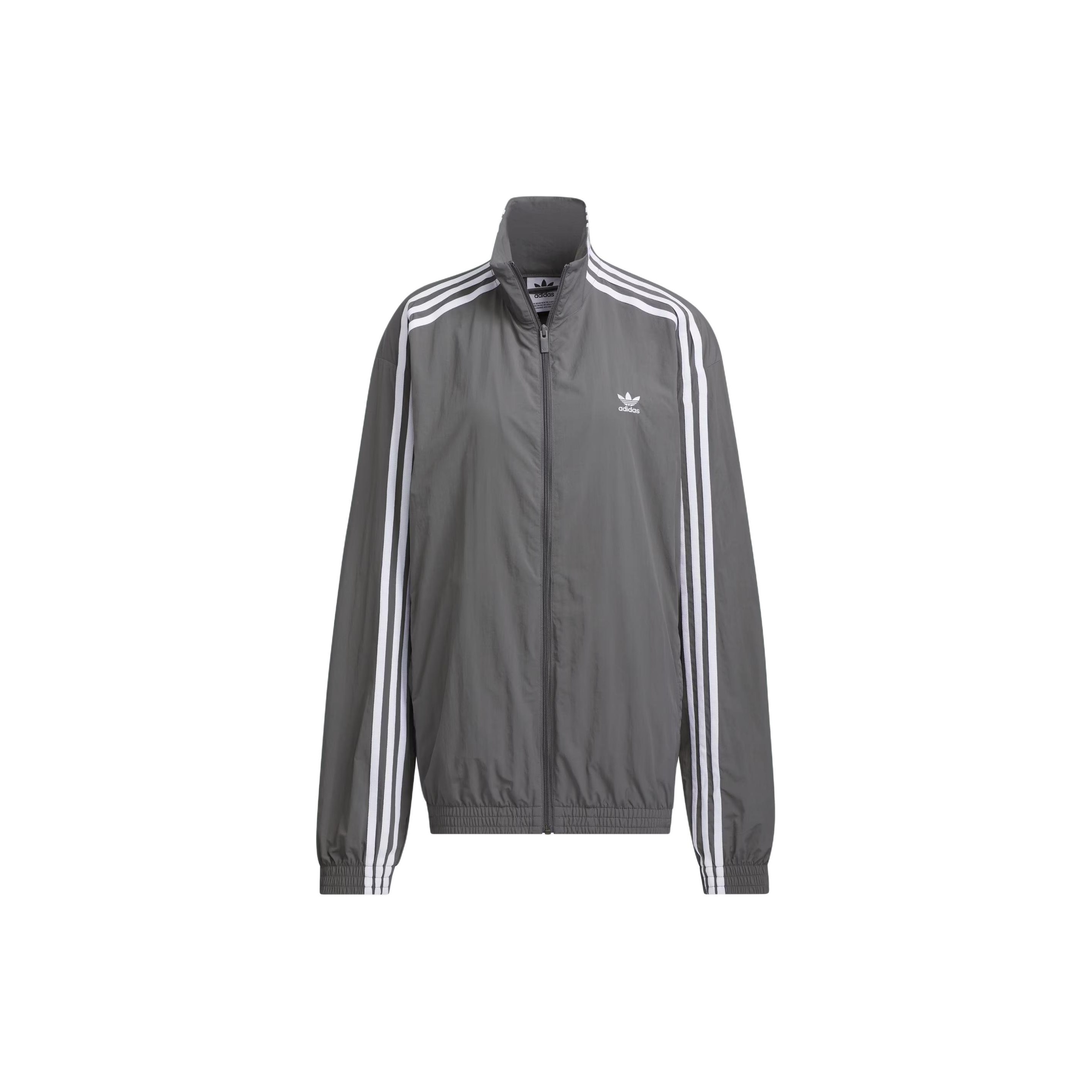 Adidas x uo track windbreaker jacket best sale