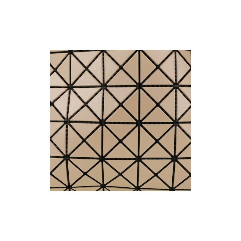 ISSEY MIYAKE Vinyl Chloride Resin Tote Bag, Shopping Bag, Handbag, Shoulder Bag Regular Women's Milk Tea-3