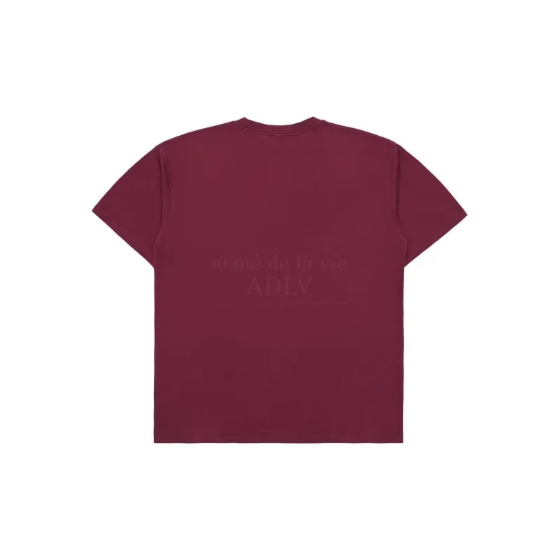 Acme De La Vie/ADLV T Shirt Unisex Burgundy-1