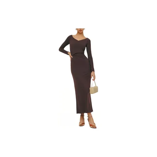 REFORMATION Santana Draped Jersey Dress