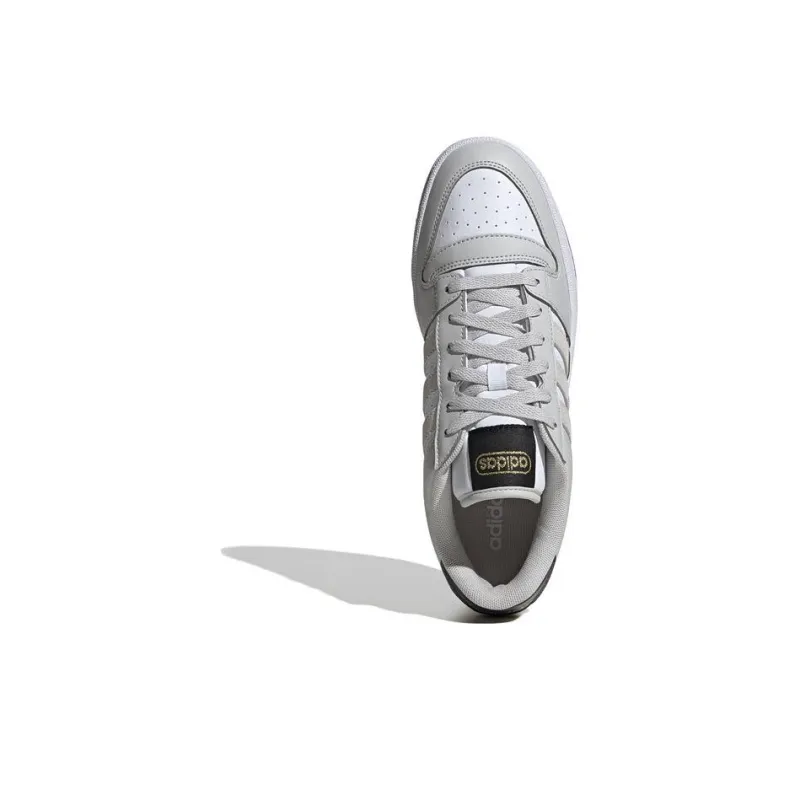Adidas TURNAROUND Anti Slip Wear Resistant Low Top Skateboard Shoes Unisex Gray White-3