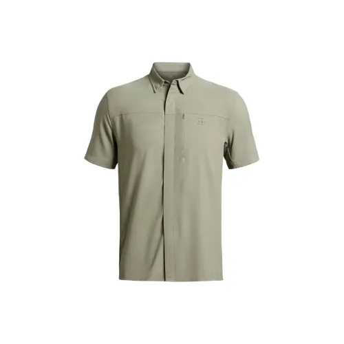 Under Armour Fish Pro Shirts Men Groove Green