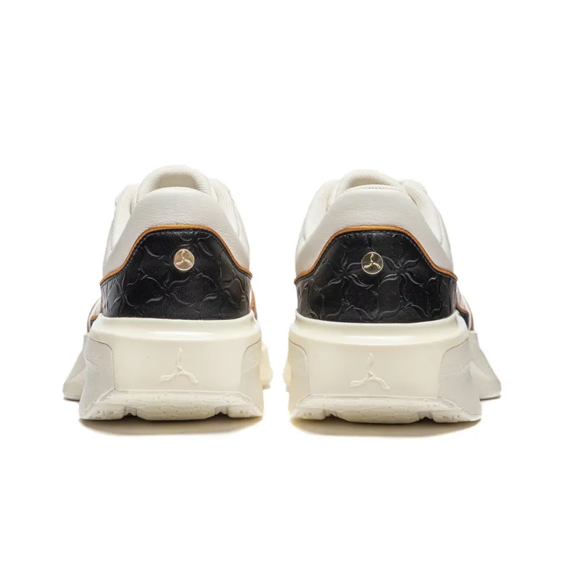 LI NING 1990 Dimensity Cushioning Wear Resistant Low Top Running Shoes Men's White Black Brown-5