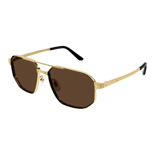 Cartier Santos De Cartier Pilot-frame Sunglasses