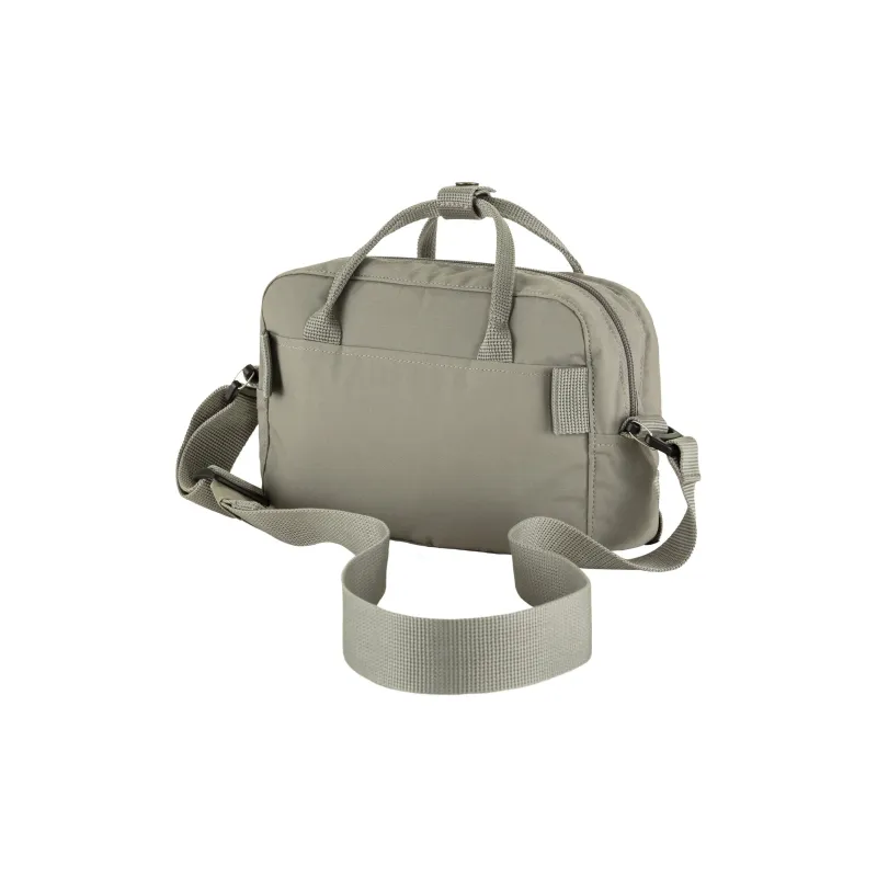 Fjallraven Kanken Vinylon One Shoulder Crossbody Portable Fanny Pack Large Size Men's Earth Gray-2