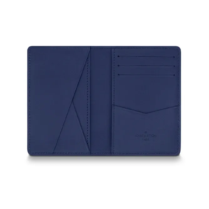 LOUIS VUITTON Pocket Organiser Monogram Bandana Bleached Blue-3