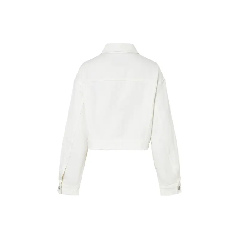 MOCO Denim Jacket Women's Denim White-1
