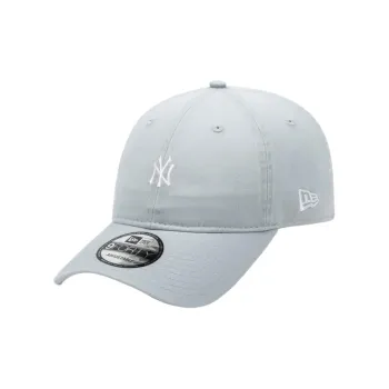 New Era Cotton Baseball Caps Unisex Snow Gray