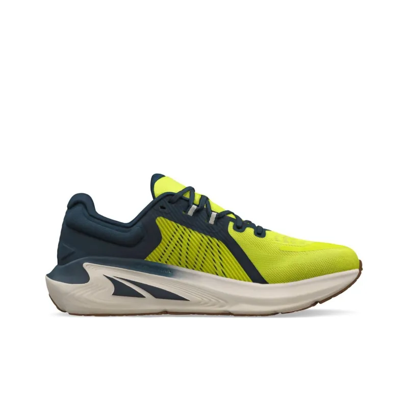 Altra Paradigm 7 Cushioned Slip Resistant Abrasion Resistant Low Top Running Shoes Men's Green Gray Blue-1
