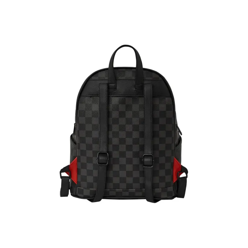 SPRAYGROUND Artificial Leather Backpack Unisex Black-2