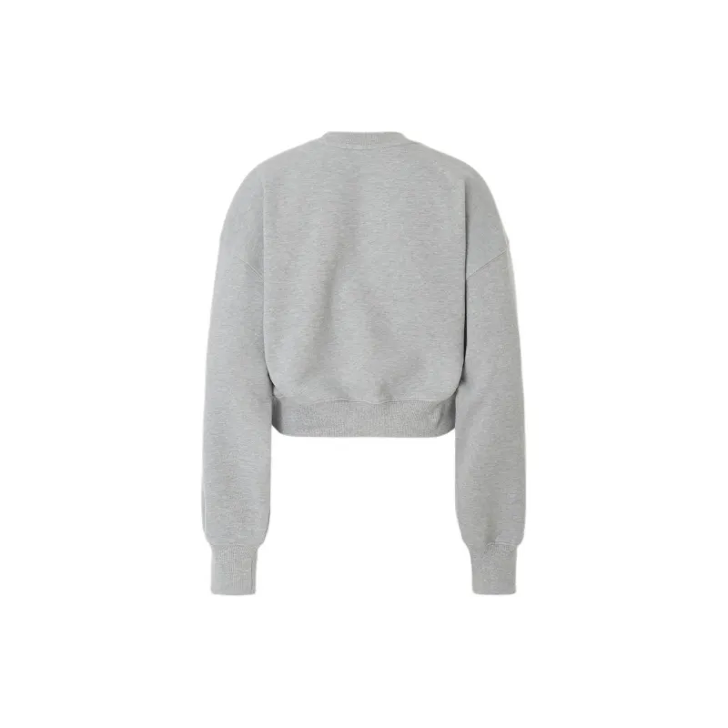 RECTO SS24 RC EMBROIDERY CLASSIC SWEATSHIRT Women's GREY/Mixed Color Gray-1