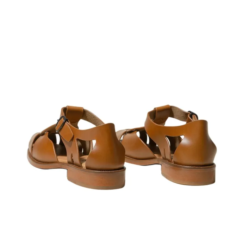 Hereu Pesca Leather Sandals-3
