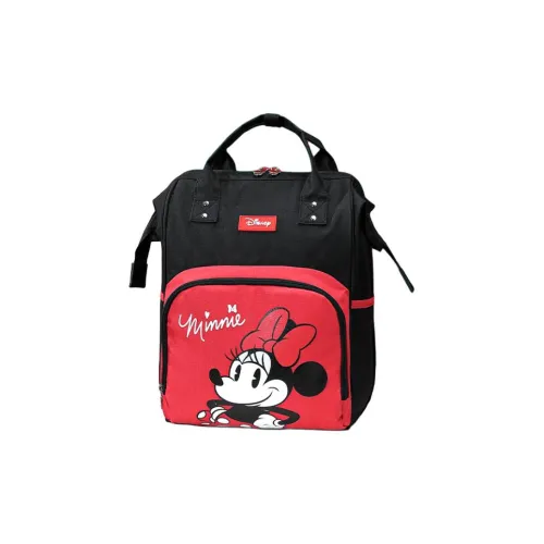 Disney Fabric Mommy Bag Backpack Regular Unisex Black Red