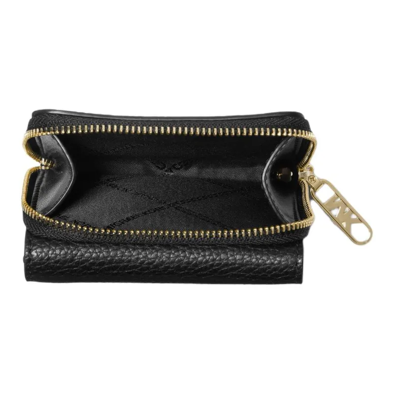 MICHAEL KORS Leather Wallet Small Size Unisex Black-1