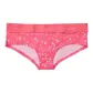 1 Pack (Orange Pink Heart-Shaped Floral)