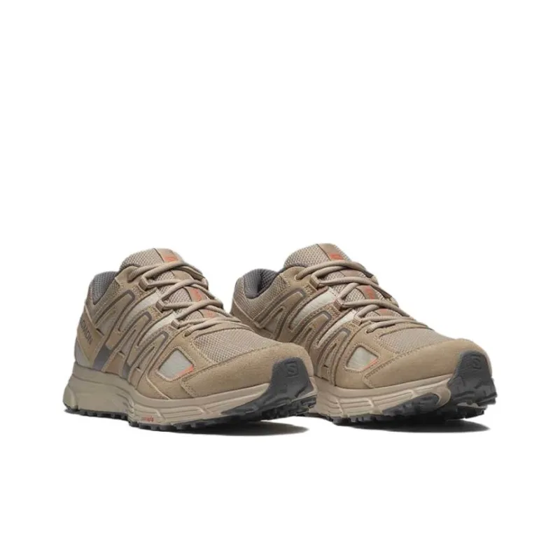 SALOMON X Mission 4 Outdoor Shoes Unisex Low Top Beige Umber-1