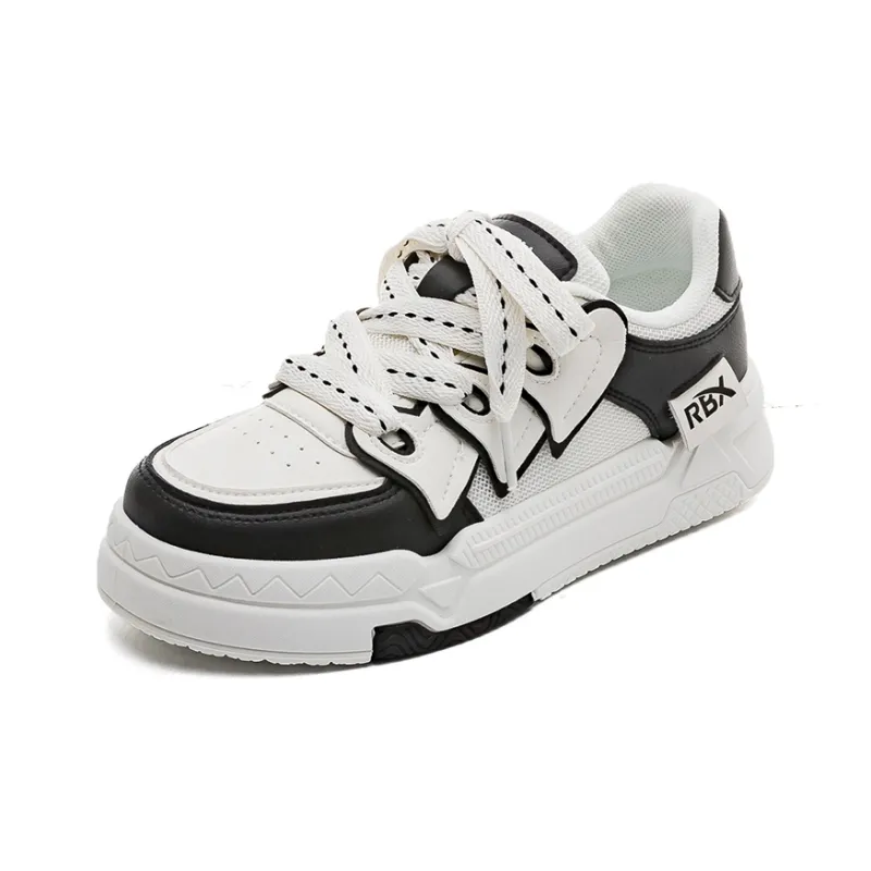 RENBEN Height Increasing Balance Wear-Resistant Low-Top Skateboard Shoes Women's-6