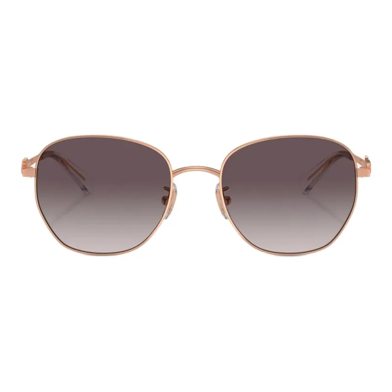 COACH Irregular Shape Sunglasses Women's Gold-1