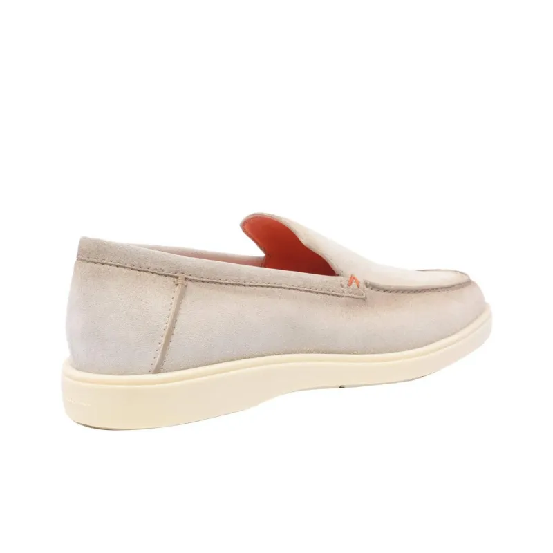 Santoni Almond Toe Slip On Loafers-3