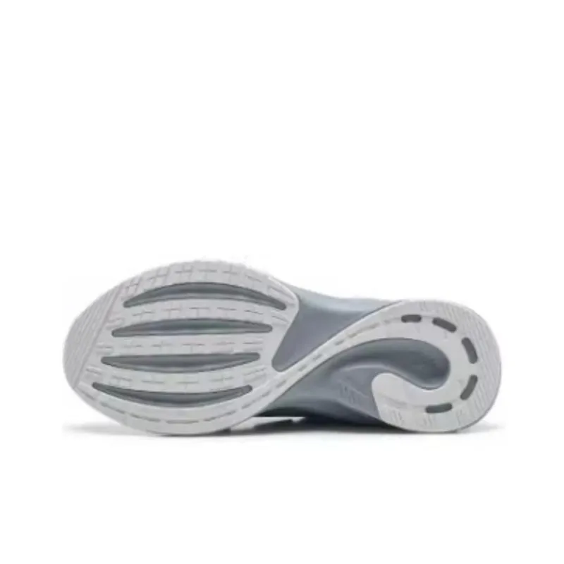 QIAODAN Cushioning Wear-Resistant Low-Top Running Shoes Men's Gray-3