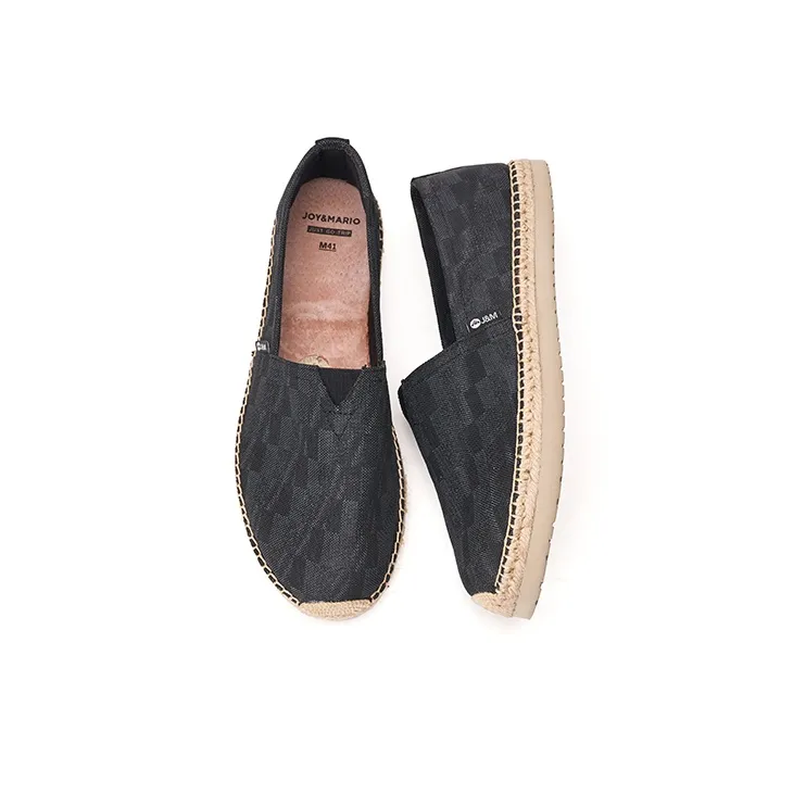 Joy&Mario Espadrilles Men Black/Brown-3