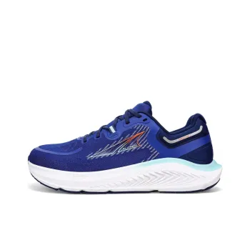 Altra Paradigm 7 Cushioning, Slip Resistant, And Abrasion Resistant Low Top Running Shoes Men's Blue Purple White