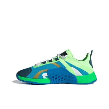 Adidas DROPSET 2 Training Cushioning, Slip Resistant, And Abrasion Resistant Low Top Training Shoes Women's Blue Teal
