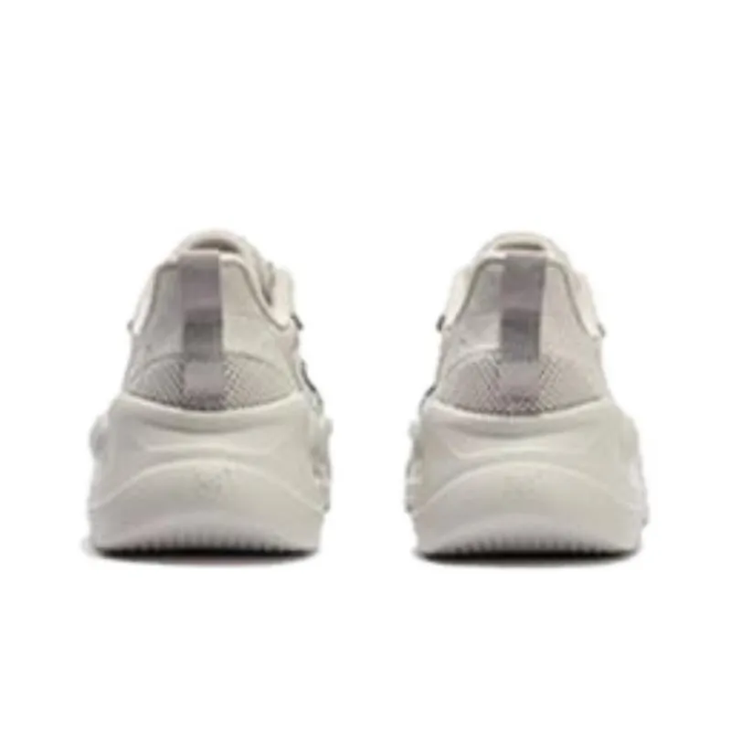 361° Slip Resistant Low Top Chunky Sneakers Women's Beige Gray-2
