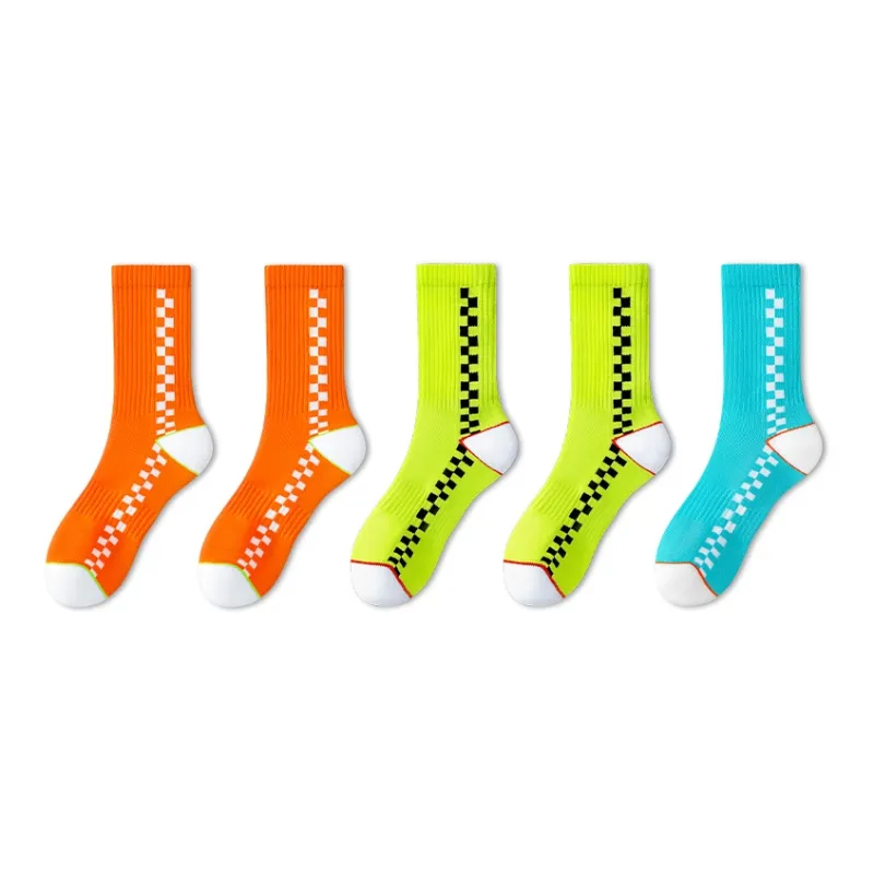 Taste The Color Knee High Socks Unisex 5 Pack-10