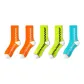 2 Orange, 2 Green, 1 Sky Blue