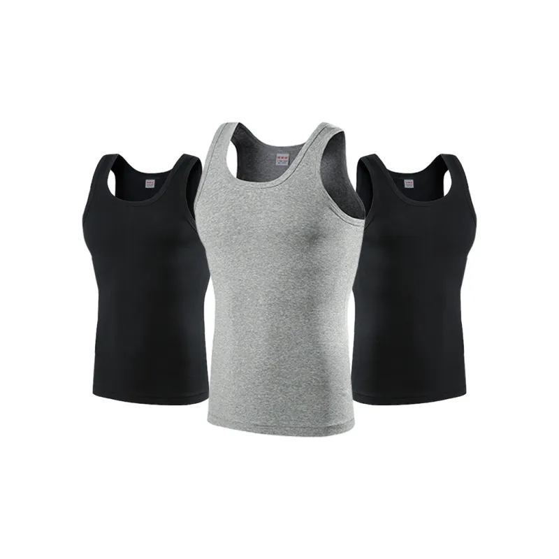 H YXIANG Tank Tops Men's 3 Pack-5