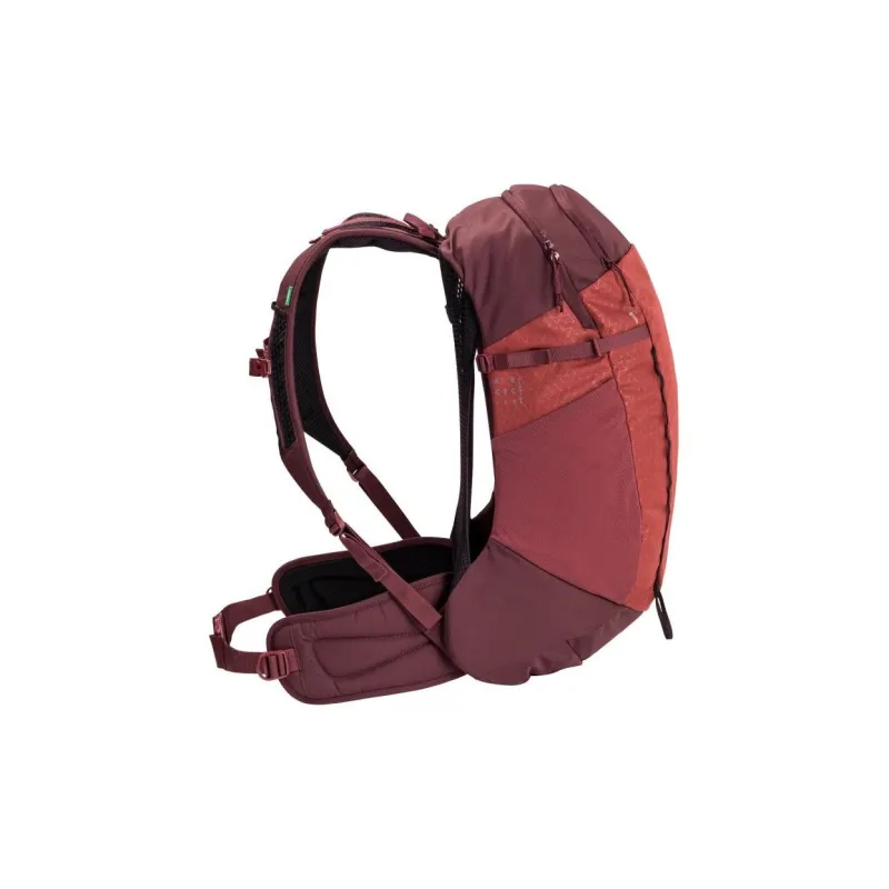 VAUDE Recycled Polyester Outdoor Hiking Bag Backpack Unisex Red-2