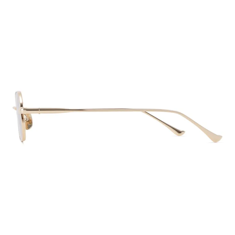  JIGOTT Metal Irregular Shape Sunglasses Unisex-3