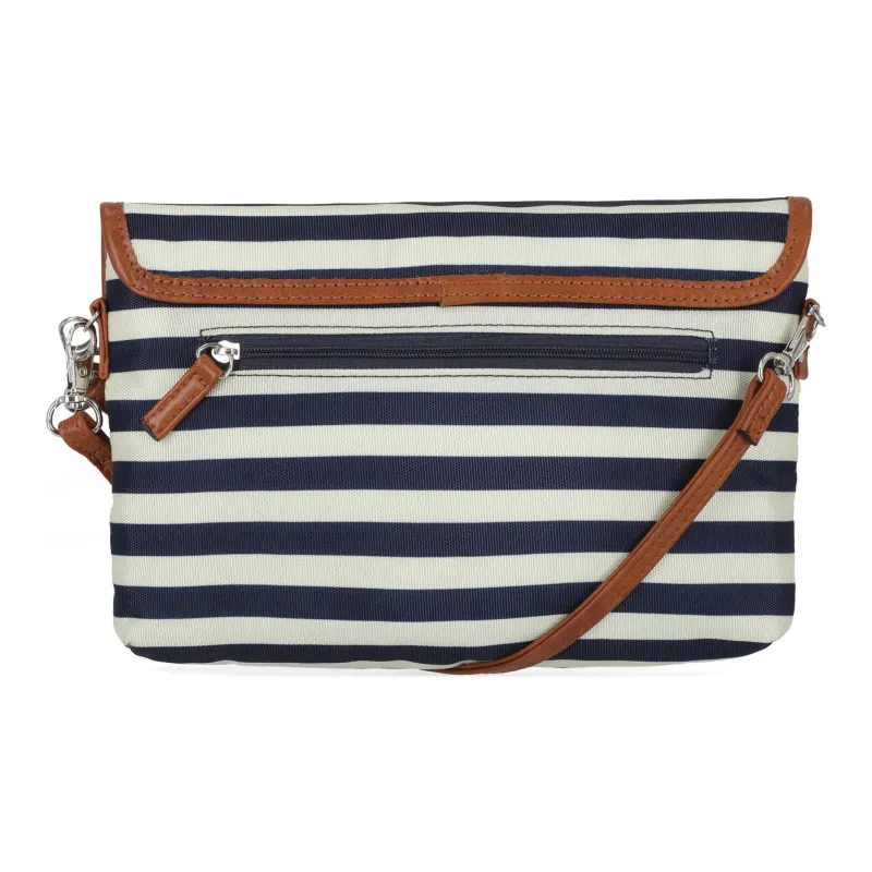 NAUTICA Nylon Clutches Shoulder Bag Crossbody Bag Mini Women's Work Shirt Blue-3