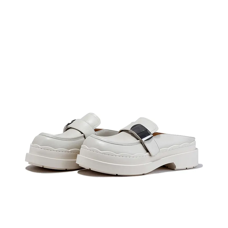 BELLALILY Closed Toe Slippers 3.5cm Women's-2