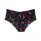 1 Pack (Black Sole with Leaf and Floral Pattern)