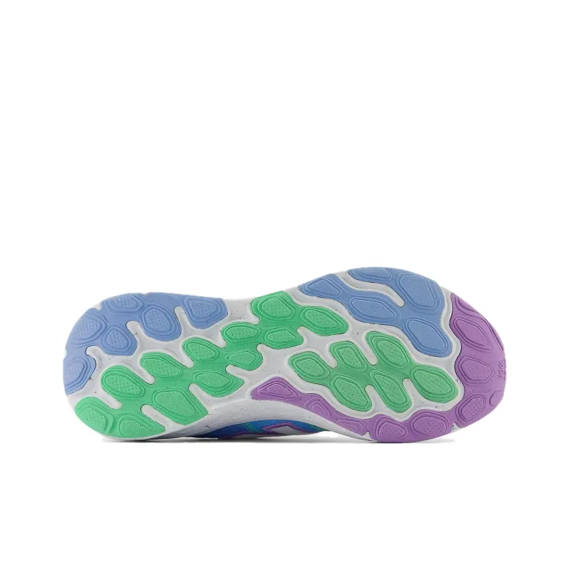 New Balance Fresh Foam X Cruz Artisan V3 Running Shoes Women's Low-Top White/Blue/Purple-3
