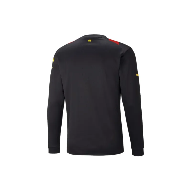 PUMA Manchester City 22/23 Replica LS Away Shirt Soccer Jerseys Men's Puma Black-1