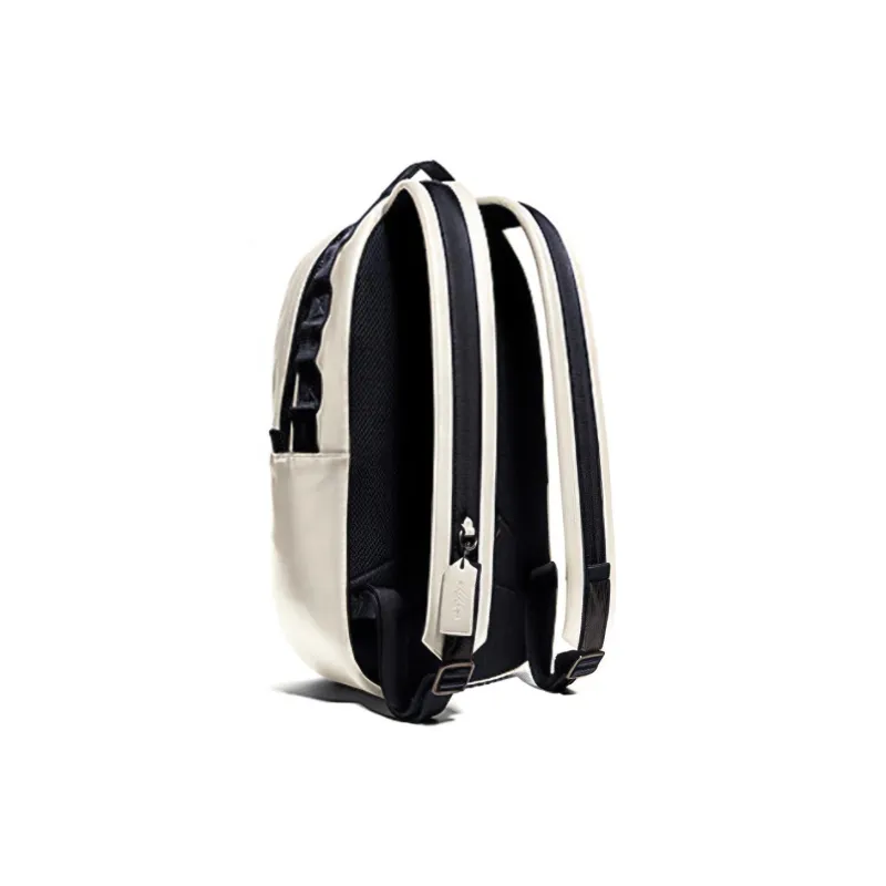 COACH Pacer Leather Backpack Medium Size Unisex Pink White-1
