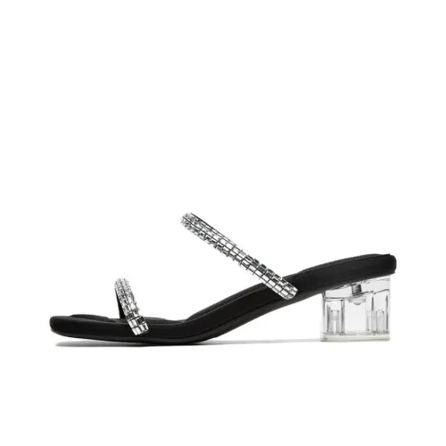 BASTO Slide Slippers Women's Silver