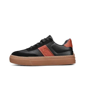U.S. POLO ASSN. Minimalist Style German Army Trainers Height Increasing Lightweight Low Top Skateboard Shoes Men's
